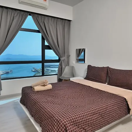Jesselton Quay Seaview Homestay Near Suria Sabah By Stayplace